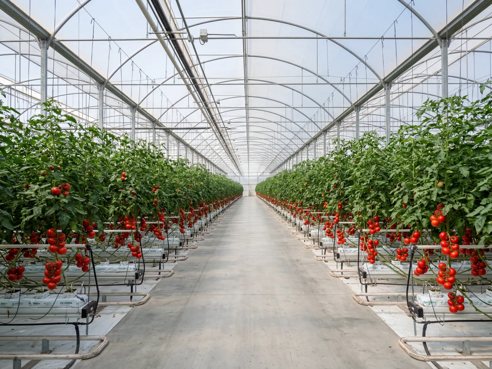 Egyptian round and cherry tomatoes B2B export cartons — R196 and Bar 84 varieties, Nile Delta farms